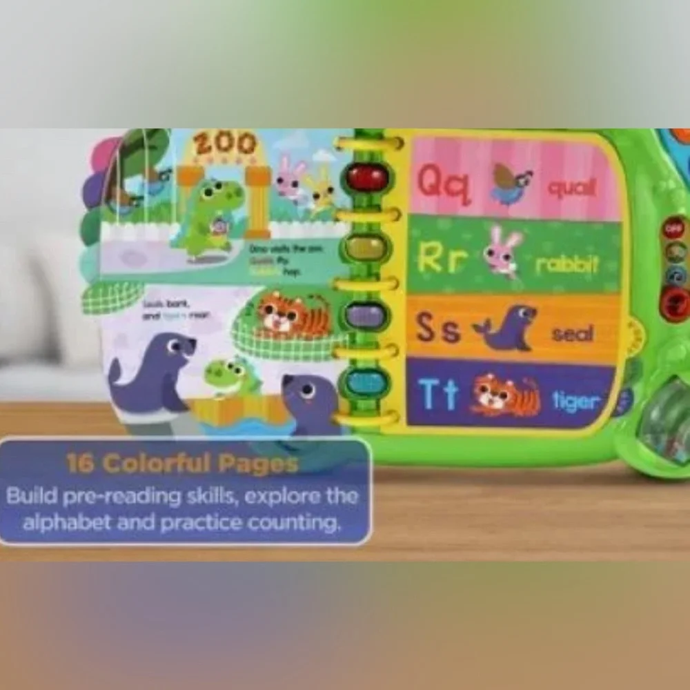 Leapfrog Dino”s Delightful Day Alphabet Book